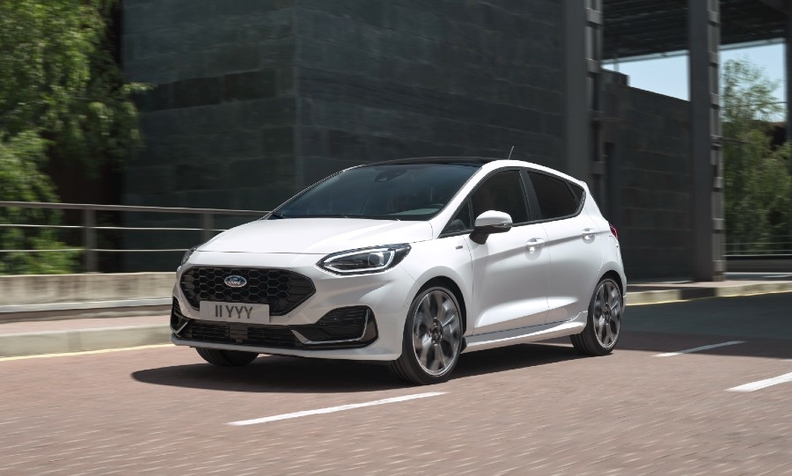 Ford Fiesta front 2021