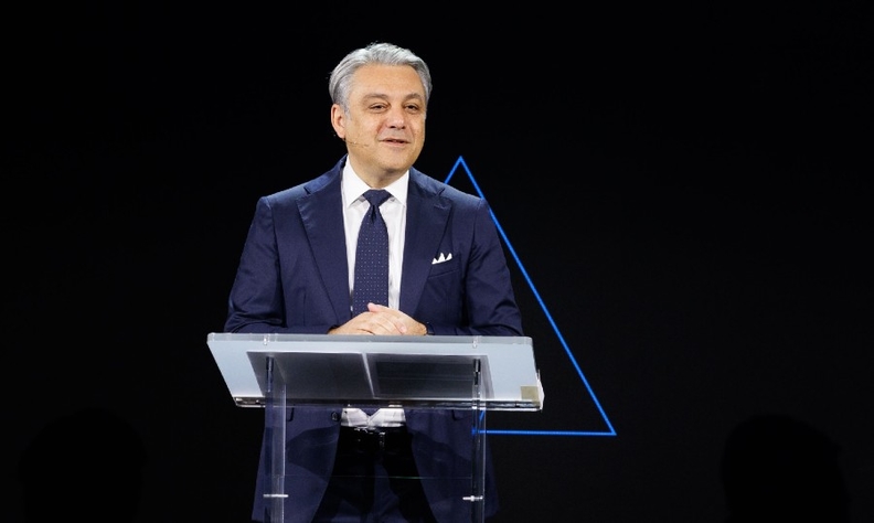 Renault CEO Luca de Meo at capital markets day in November