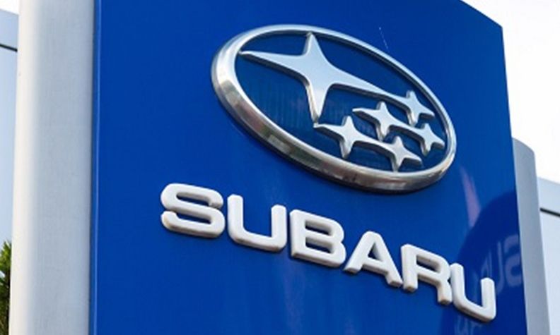 Subaru sign